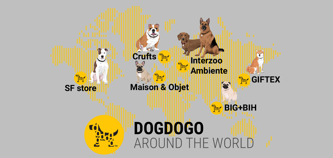 Dogdogo around the world