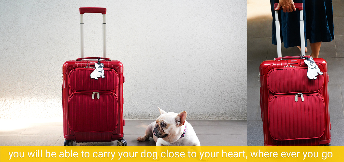 you will be able to carry your dog with you close to your heart, where ever you go